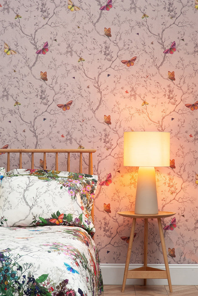 Butterflies Dusted Pink