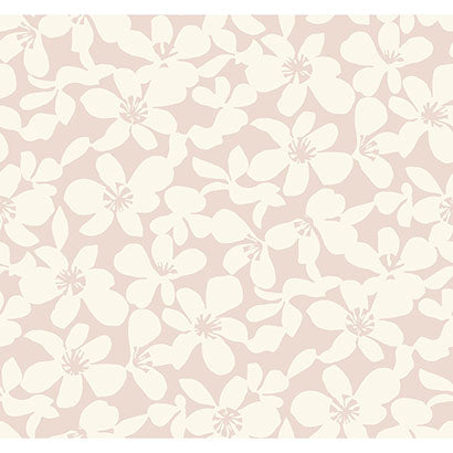 Edisto Blush Wallcovering | Jeffrey Stevens