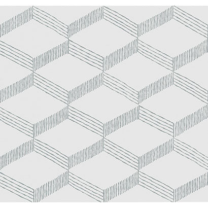 Ardmore Charcoal Wallcovering | Jeffrey Stevens