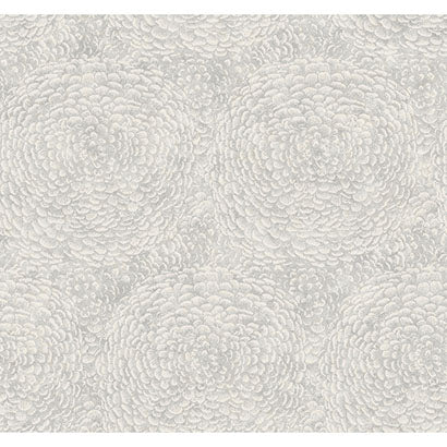 Daufuskie Cream Light Gray Wallcovering | Jeffrey Stevens