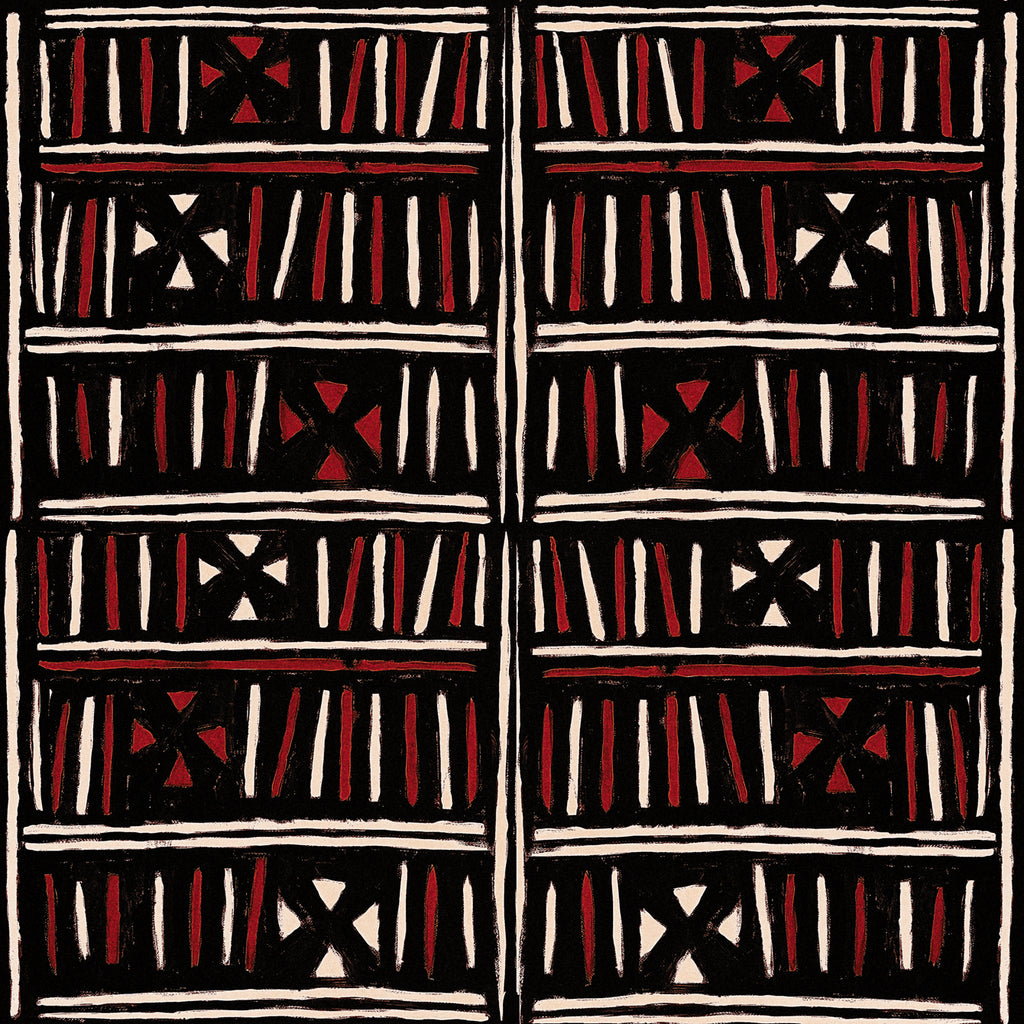 Bogolanfini Recoloured Wallpaper | Mind The Gap