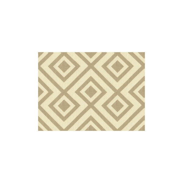 La Fiorentina - Grey Grey By G P & J Baker | David Hicks 3 By Ashley Hicks |Modern Geometric Multipurpose Print