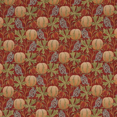 Samples and Purchasing available for Pumpkins - Red/Green  By G P & J Baker | Originals V |  Multipurpose Print at Designer Wallcoverings and Fabrics