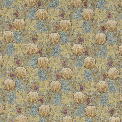Samples and Purchasing available for Pumpkins - Teal  By G P & J Baker | Originals V |  Multipurpose Print at Designer Wallcoverings and Fabrics