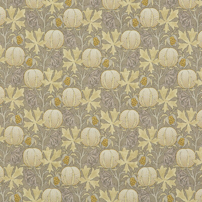 Samples and Purchasing available for Pumpkins - Grey/Ochre  By G P & J Baker | Originals V |  Multipurpose Print at Designer Wallcoverings and Fabrics