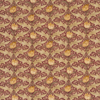 Samples and Purchasing available for Tulip & Jasmine - Red/Ochre  By G P & J Baker | Originals V |  Multipurpose Print at Designer Wallcoverings and Fabrics
