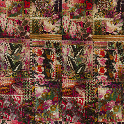 Barcelona - Magenta Red By G P & J Baker | Rio Velvets |  Multipurpose Print