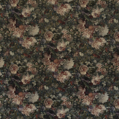 Samples and Purchasing available for Royal Garden Velvet - Quartz Teal By G P & J Baker | Historic Royal Palaces |  Multipurpose Print at Designer Wallcoverings and Fabrics