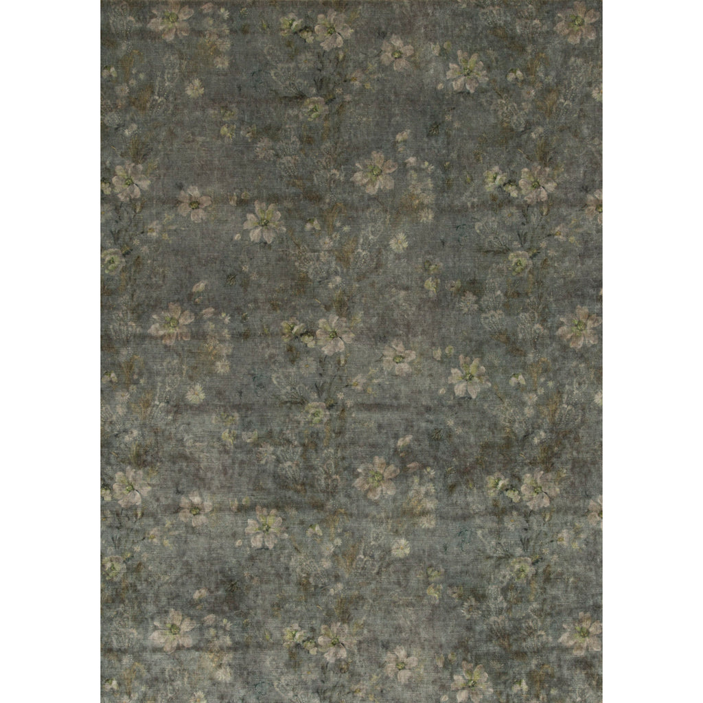 Queen'S Garden Velvet - Verdigris Teal By G P & J Baker | Historic Royal Palaces |  Multipurpose Print