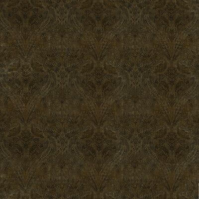 Samples and Purchasing available for Royal Damask Velvet - Bronze Brown By G P & J Baker | Historic Royal Palaces |  Multipurpose Print at Designer Wallcoverings and Fabrics