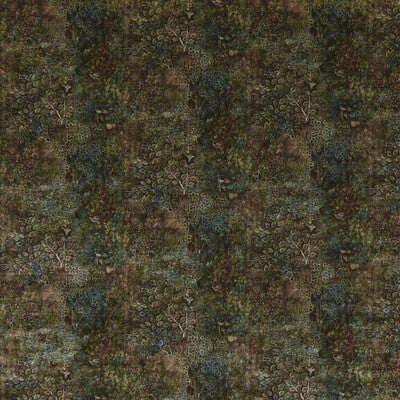 Samples and Purchasing available for Persian Garden Velvet - Teal/Spice Beige By G P & J Baker | East To West |  Multipurpose Print at Designer Wallcoverings and Fabrics