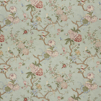Samples and Purchasing available for Oriental Bird Signature - Eau De Nil Green By G P & J Baker | Signature Prints |Botanical & Floral Flora & Fauna Multipurpose Print at Designer Wallcoverings and Fabrics