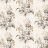 Bird & Iris - Ivory/Mole White By G P & J Baker | Signature Prints |Botanical & Floral Flora & Fauna Multipurpose Print