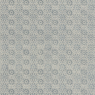 Samples and Purchasing available for Veryan - Indigo Blue By G P & J Baker | Artisan Ii |Geometric  Multipurpose Print at Designer Wallcoverings and Fabrics