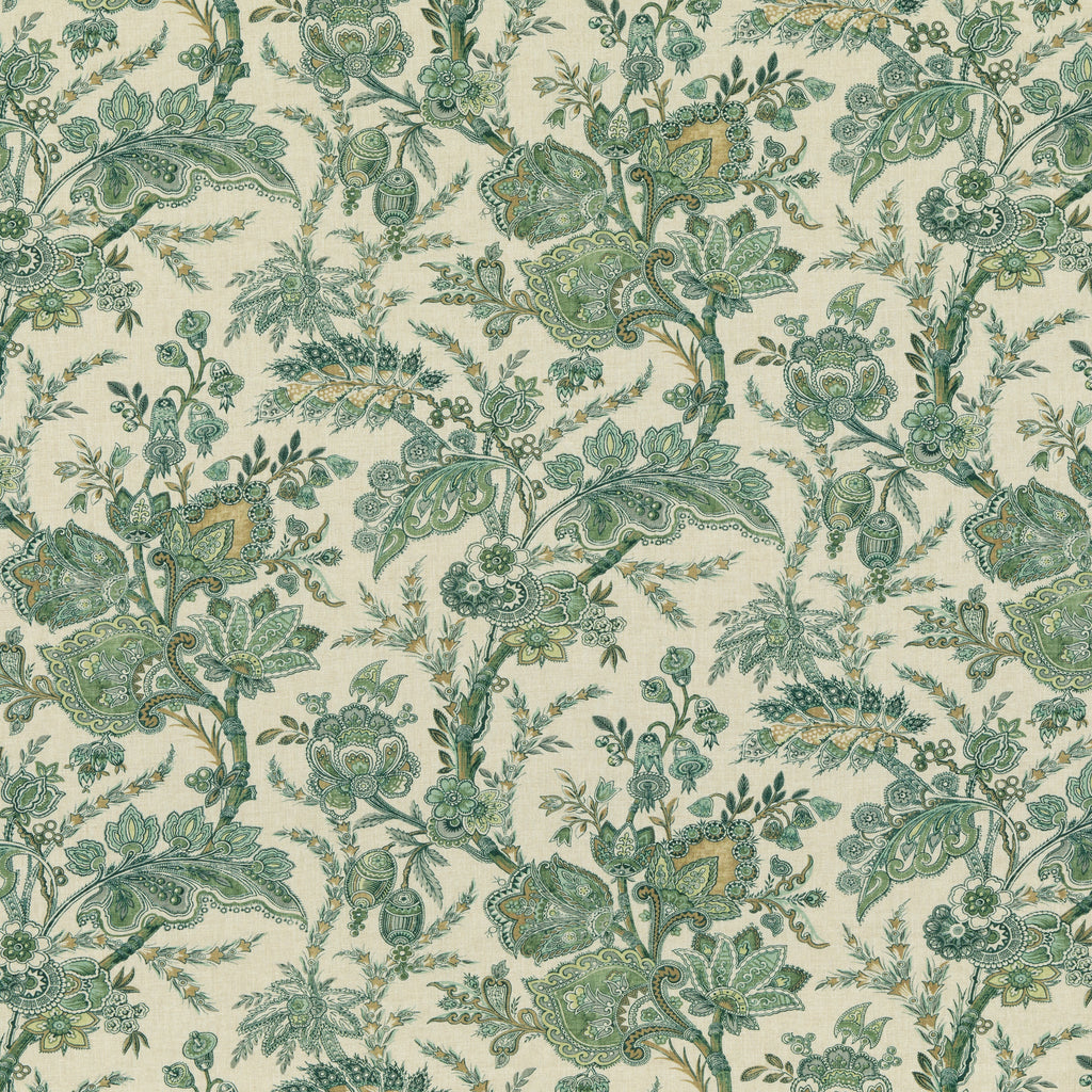 Jewel Indienne - Emerald Green By G P & J Baker | Coromandel |Paisley  Multipurpose Print