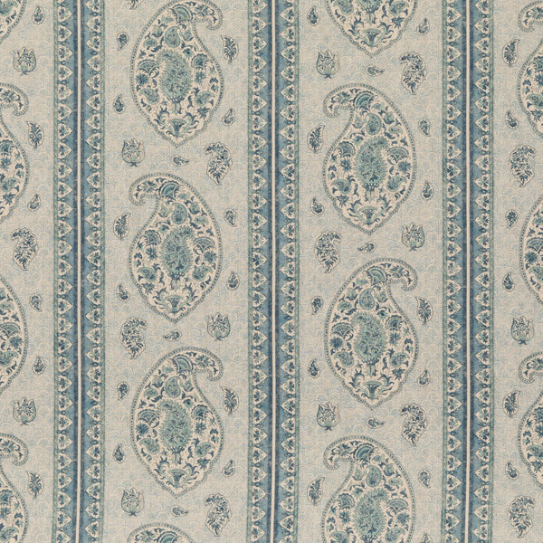 Coromandel - Blue Blue By G P & J Baker | Coromandel |  Drapery Print