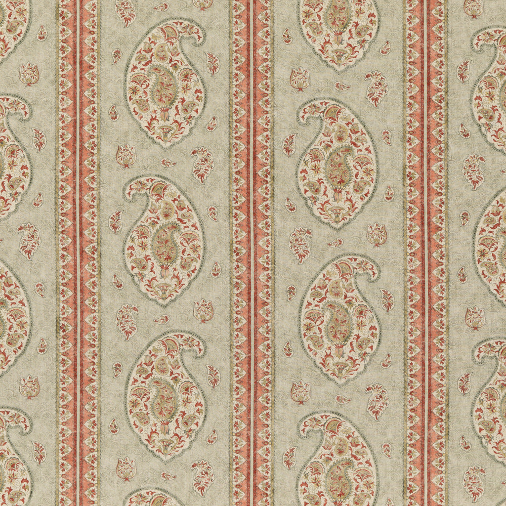 Coromandel - Green Green By G P & J Baker | Coromandel |  Drapery Print