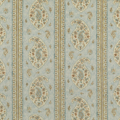 Samples and Purchasing available for Coromandel - Blue/Sand Blue By G P & J Baker | Coromandel |  Drapery Print at Designer Wallcoverings and Fabrics
