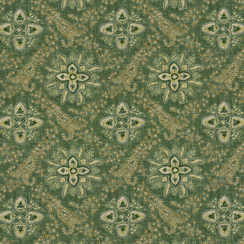 Cashmira - Emerald Green By G P & J Baker | Coromandel |Paisley  Multipurpose Print