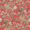 Samples and Purchasing available for Hydrangea Bird (Archive) - Old Rose Red By G P & J Baker | Chifu |Botanical & Floral Flora & Fauna Multipurpose Print at Designer Wallcoverings and Fabrics