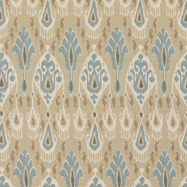 Ikat Bokhara - Sand Beige By G P & J Baker | Chifu |Ikat/Southwest/Kilims  Multipurpose Print