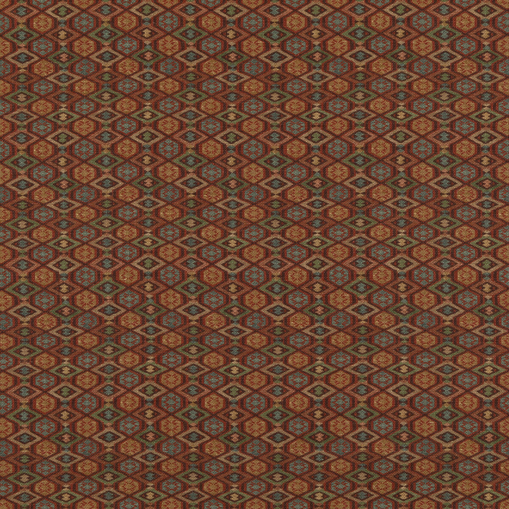 Samples and Purchasing available for Balfour - Red/Green Red By G P & J Baker | Chifu |Medallion / Suzani / Persian  Multipurpose Print at Designer Wallcoverings and Fabrics