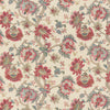Samples and Purchasing available for Kingham - Red/ Blue Red By G P & J Baker | Portobello |  Multipurpose Embroidery at Designer Wallcoverings and Fabrics
