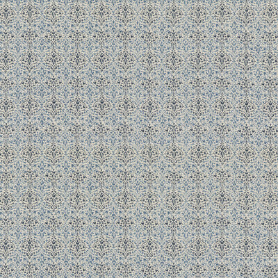 Samples and Purchasing available for Arabesque -  Blue Blue By G P & J Baker | Portobello |  Multipurpose Print at Designer Wallcoverings and Fabrics
