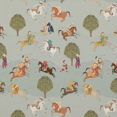 Caspian - Aqua Blue By G P & J Baker | Caspian |  Multipurpose Print
