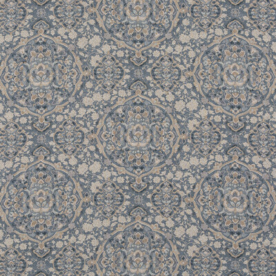 Samples and Purchasing available for Kiana - Blue Red By G P & J Baker | Caspian |  Multipurpose Print at Designer Wallcoverings and Fabrics