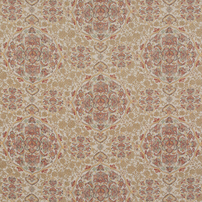 Samples and Purchasing available for Kiana - Red/Aqua Blue By G P & J Baker | Caspian |  Multipurpose Print at Designer Wallcoverings and Fabrics