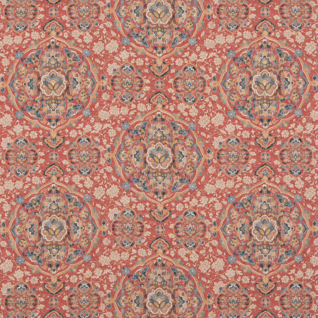 Kiana - Red/Blue Blue By G P & J Baker | Caspian |  Multipurpose Print
