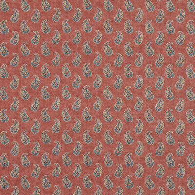 Samples and Purchasing available for Patola Paisley - Red Red By G P & J Baker | Caspian |  Multipurpose Print at Designer Wallcoverings and Fabrics