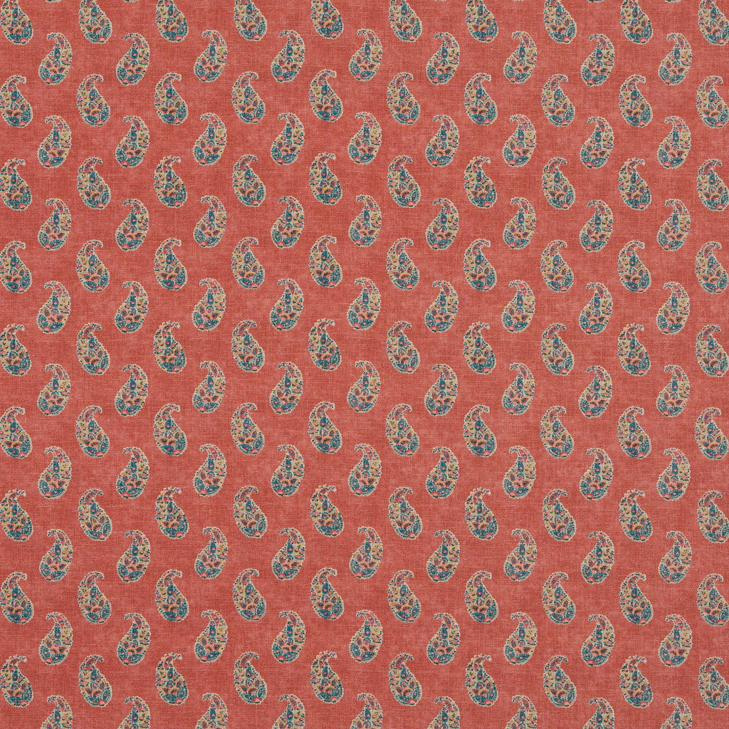 Patola Paisley - Red Red By G P & J Baker | Caspian |  Multipurpose Print