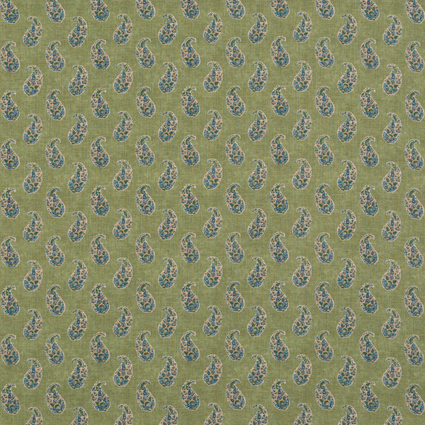 Patola Paisley - Emerald Green By G P & J Baker | Caspian |  Multipurpose Print