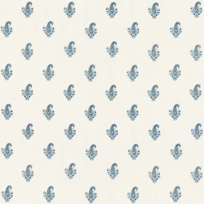 Samples and Purchasing available for Pimlico - Indigo Blue By G P & J Baker | Portobello |  Multipurpose Print at Designer Wallcoverings and Fabrics