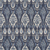 Samples and Purchasing available for Ikat Bokhara Linen - Indigo Blue By G P & J Baker | Caspian |  Multipurpose Print at Designer Wallcoverings and Fabrics