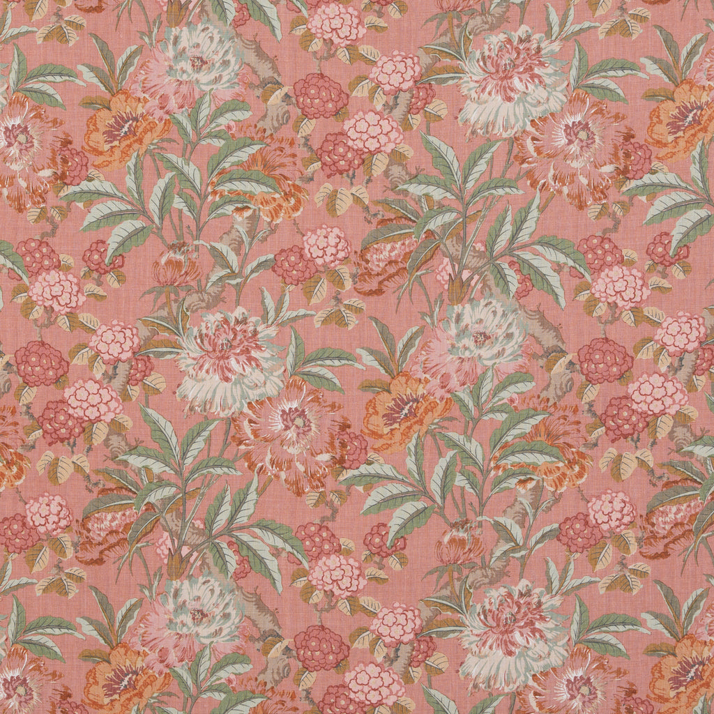 Summer Peony - Red Red By G P & J Baker | Ashmore |Botanical & Floral  Multipurpose Print
