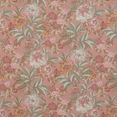 Samples and Purchasing available for Summer Peony - Red Red By G P & J Baker | Ashmore |Botanical & Floral  Multipurpose Print at Designer Wallcoverings and Fabrics