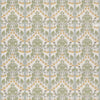 Samples and Purchasing available for Birds & Cherries Cotton - Aqua Blue By G P & J Baker | Original Brantwood Fabric |Animal/Insects  Multipurpose Print at Designer Wallcoverings and Fabrics