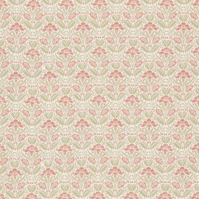 Samples and Purchasing available for Iris Meadow Cotton - Pink/Green Pink By G P & J Baker | Original Brantwood Fabric |Botanical & Floral  Multipurpose Print at Designer Wallcoverings and Fabrics