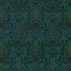 Samples and Purchasing available for Fritillerie Velvet - Indigo/Teal Red By G P & J Baker | Original Brantwood Fabric |Botanical & Floral  Multipurpose Print at Designer Wallcoverings and Fabrics