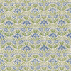 Iris Meadow - Blue/Green Blue By G P & J Baker | Original Brantwood Fabric |Botanical & Floral  Multipurpose Print