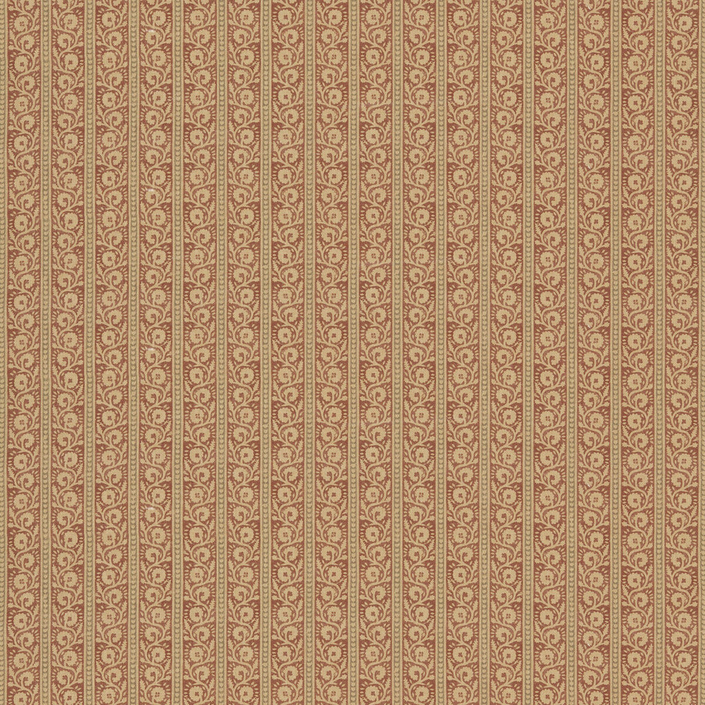 Samples and Purchasing available for Bibury - Red/Olive Red By G P & J Baker | House Small Prints |Botanical & Floral  Multipurpose Print at Designer Wallcoverings and Fabrics