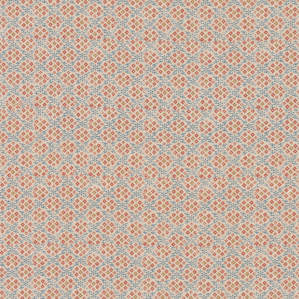 Grantly - Indigo/Red Blue By G P & J Baker | House Small Prints |Botanical & Floral  Multipurpose Print