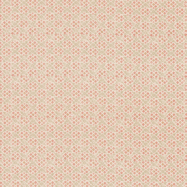 Grantly - Green/Red Green By G P & J Baker | House Small Prints |Botanical & Floral  Multipurpose Print