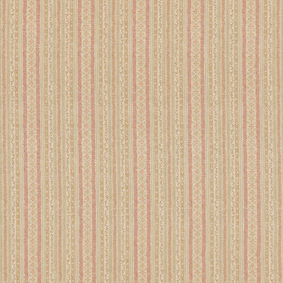 Samples and Purchasing available for Compton - Red/Ochre Red By G P & J Baker | House Small Prints |Stripes  Multipurpose Print at Designer Wallcoverings and Fabrics