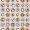 Samples and Purchasing available for Robina'S Dinner Party - Jewel Multi By G P & J Baker | G P & J Baker X Kit Kemp Prints & Embroideries |Novelty  Multipurpose Print at Designer Wallcoverings and Fabrics