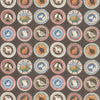 Samples and Purchasing available for Robina'S Dinner Party - Cocoa Brown By G P & J Baker | G P & J Baker X Kit Kemp Prints & Embroideries |Novelty  Multipurpose Print at Designer Wallcoverings and Fabrics