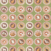 Samples and Purchasing available for Robina'S Dinner Party - Green Green By G P & J Baker | G P & J Baker X Kit Kemp Prints & Embroideries |Novelty  Multipurpose Print at Designer Wallcoverings and Fabrics